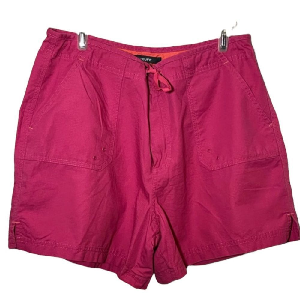 French Cuff Vintage Women’s Size 14 Hot Pink Cargo Shorts